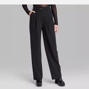 Wild fable high rise wide leg new